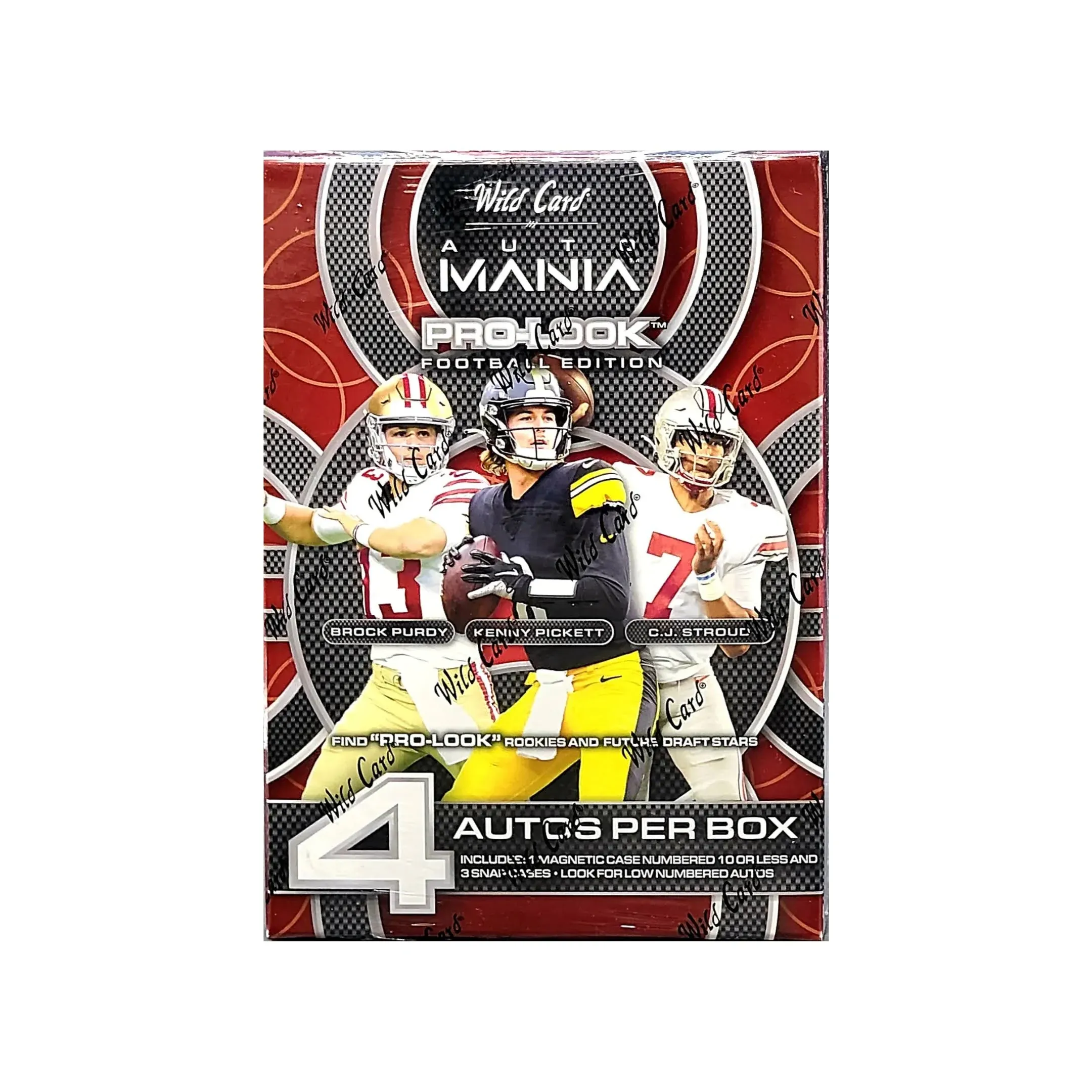 2022 Wild Card Auto Mania Football Retail Box