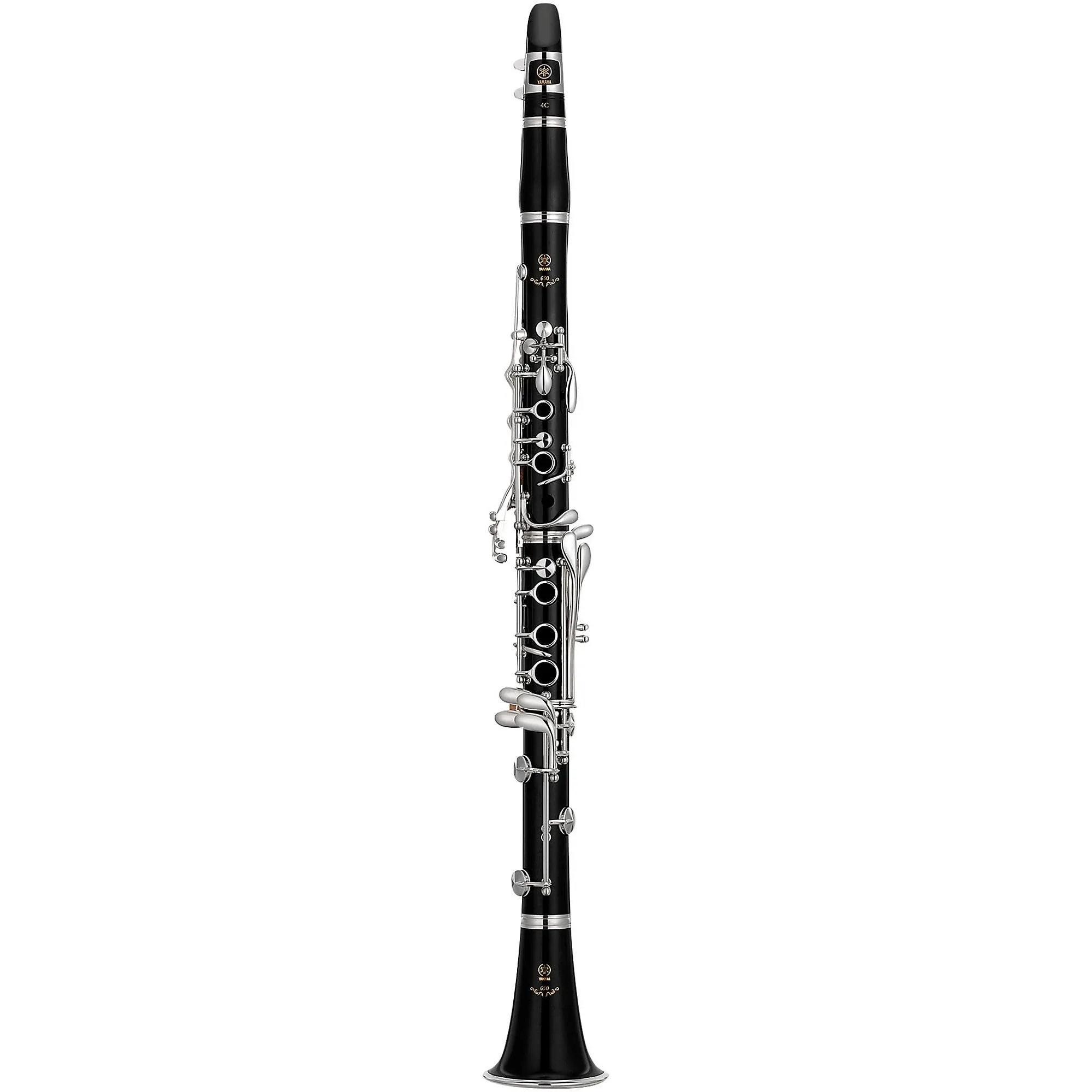 Yamaha YCL-650II Professional Bb Clarinet with Silver-plated Keys