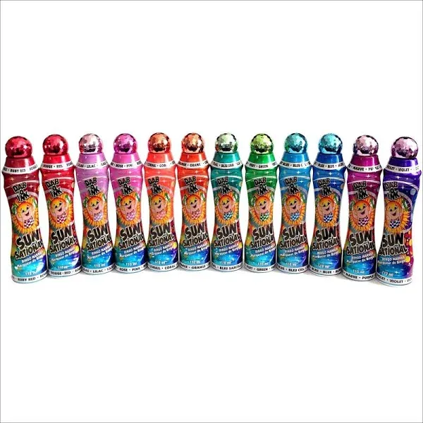 Bingo Dauber / Dabber Set of 12 - 4 Oz. - Mixed Colors