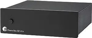 Pro-Ject - Phono Box S2 Ultra MM/MC Phono Preamplifier - Black