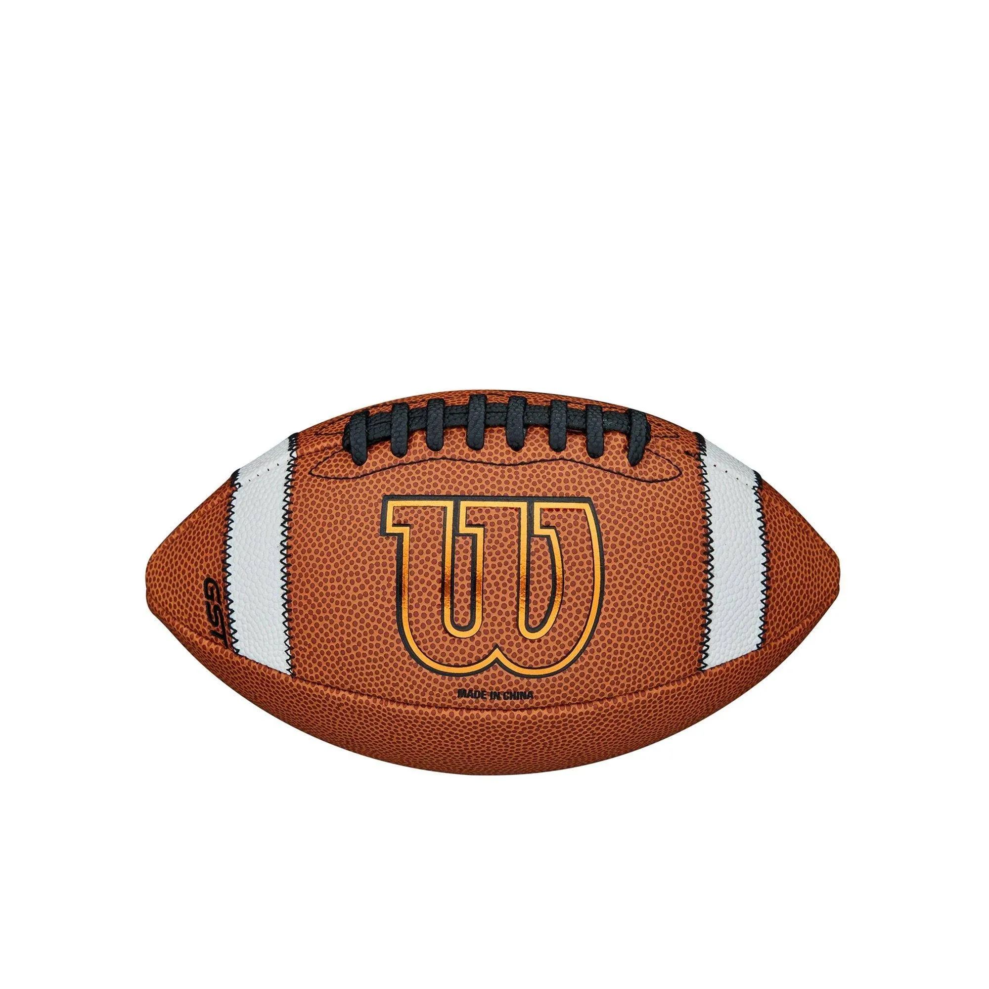 Wilson GST Composite Football - PeeWee Size, Tan