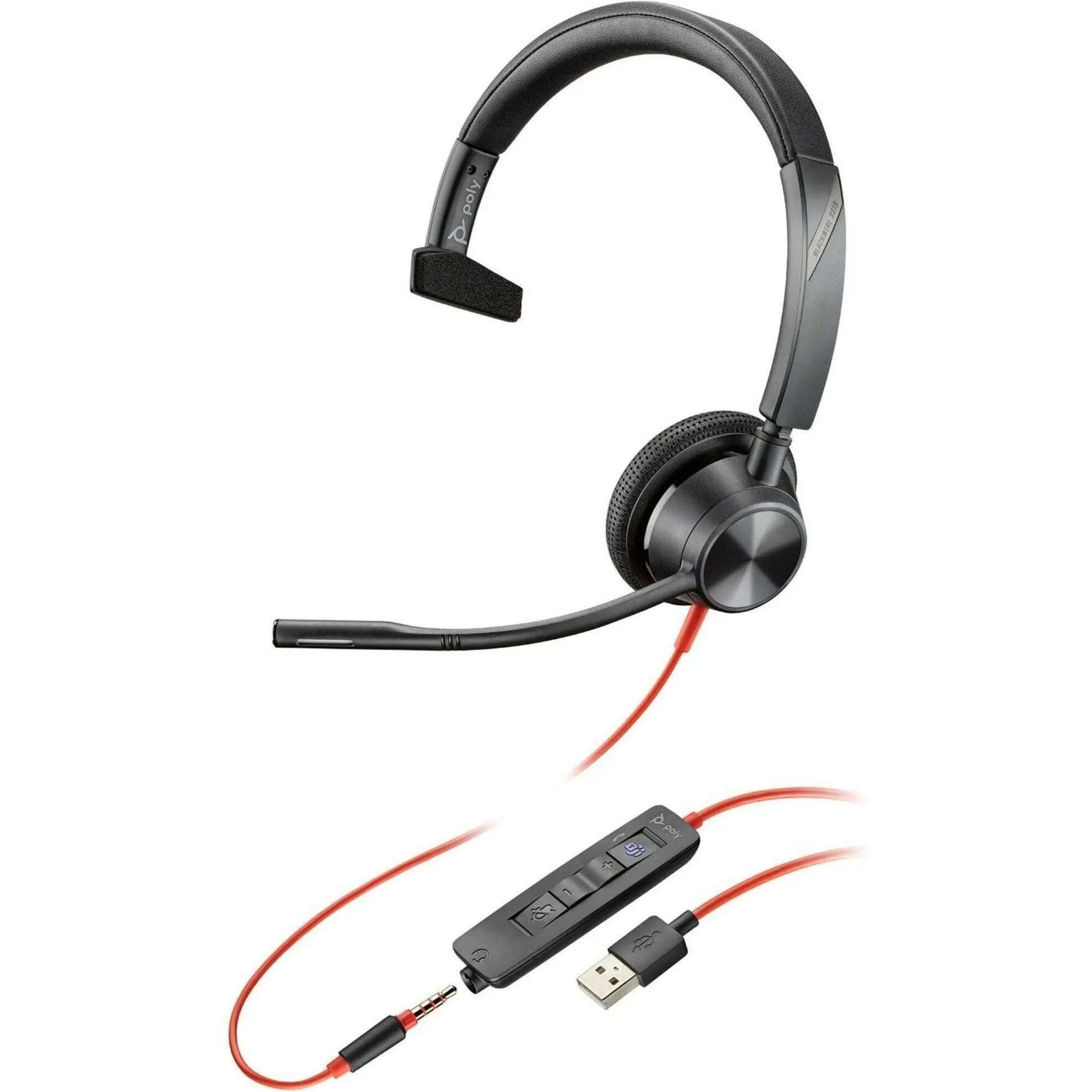 Poly Blackwire BW3315-M Headset 76J15AA