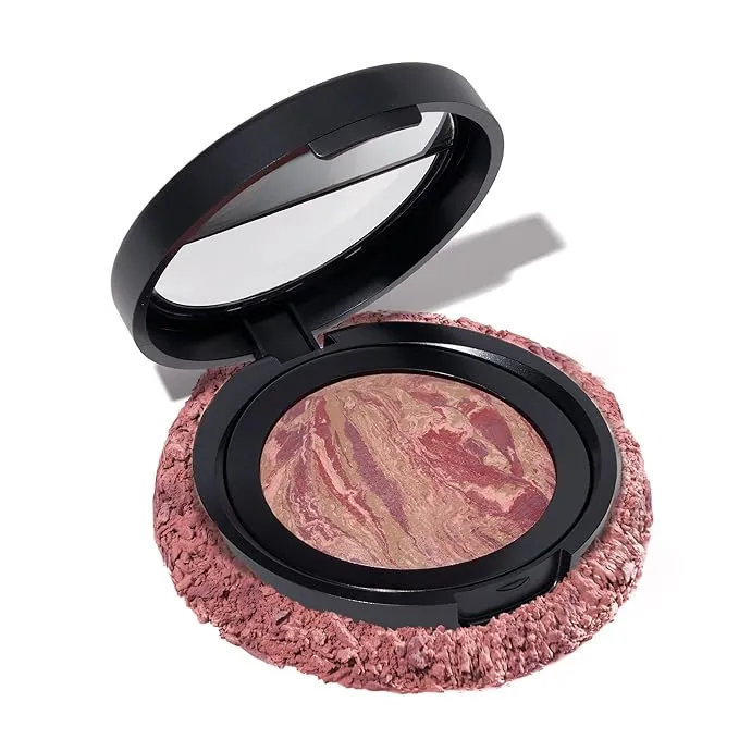 LAURA GELLER NEW YORK Baked Blush-n-Brighten Marbleized Blush-Tropical Peach Creamy Lightweight Matte Finish