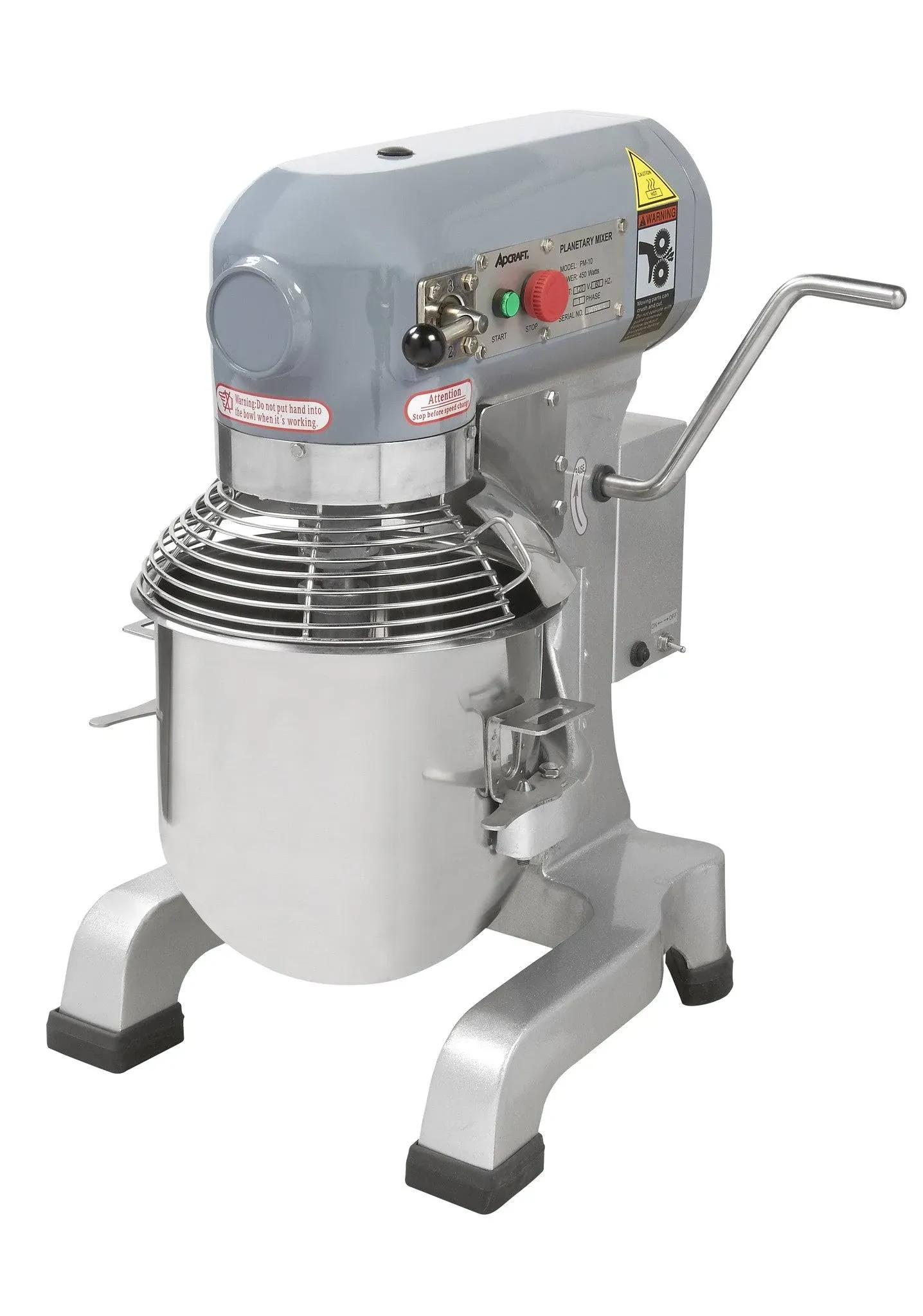 Adcraft BDPM-10 10 Qt Planetary Mixer