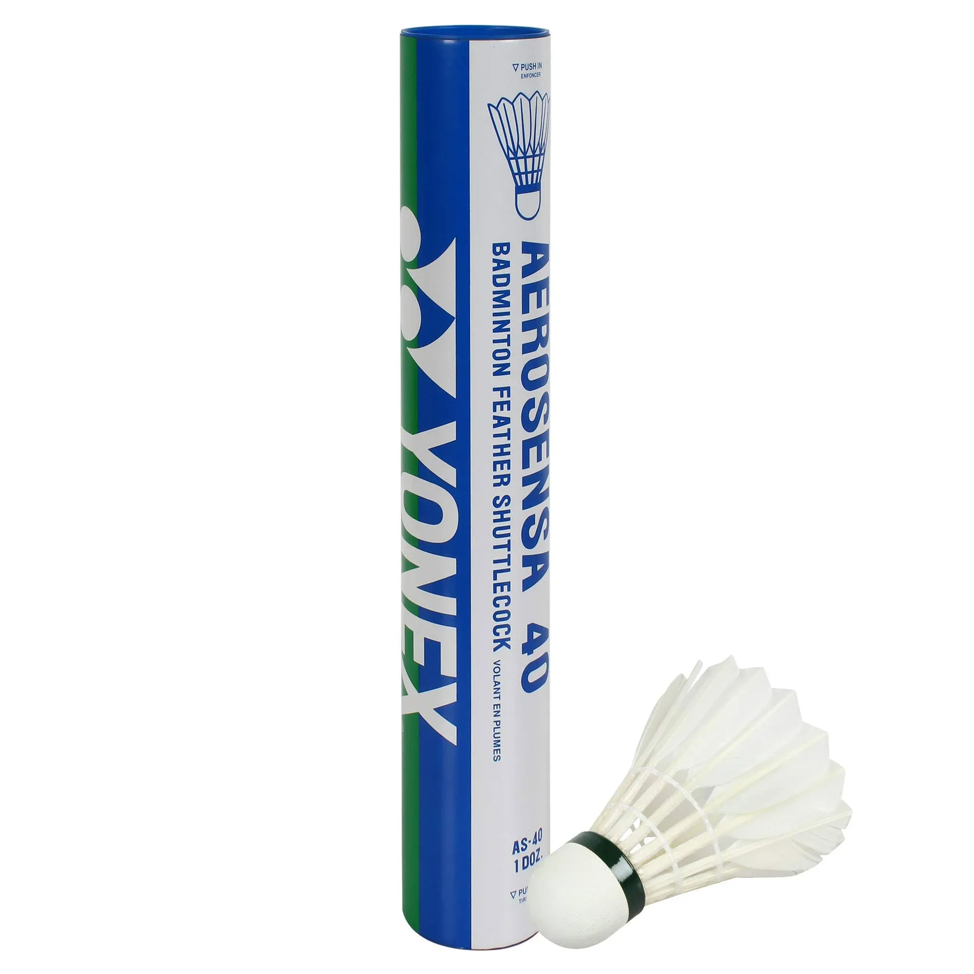 Yonex Aerosensa 40 Feather Badminton Shuttlecock (Speed 77)