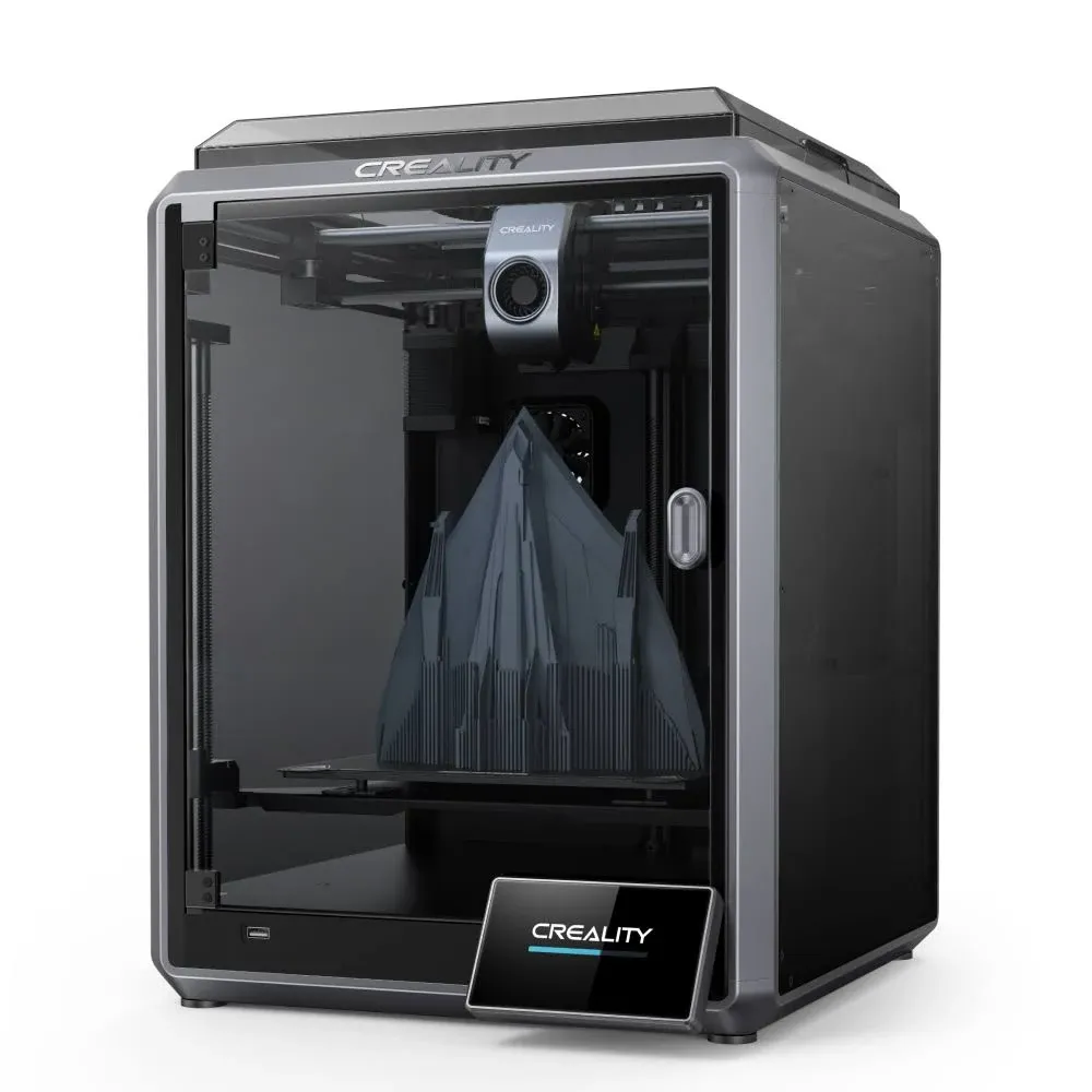 Creality Ender 3 V3 Plus 3D Printer Up to 600mm/s Printing Speed, 300 * 300 * 330mm Build Volume, CoreXZ Motion System, 2 Y-axis Motors& Dual Fans, Creality OS Smart Control 3D High Speed Printer