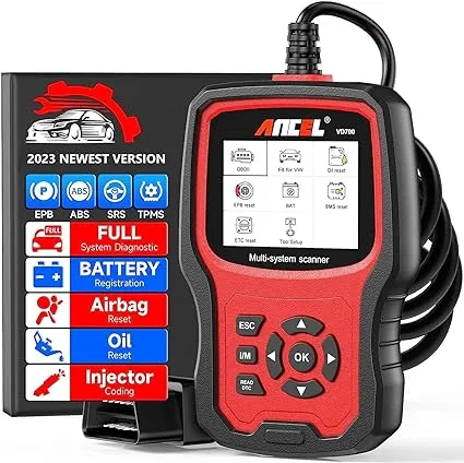 Ancel VD700 All System OBD2 Scanner