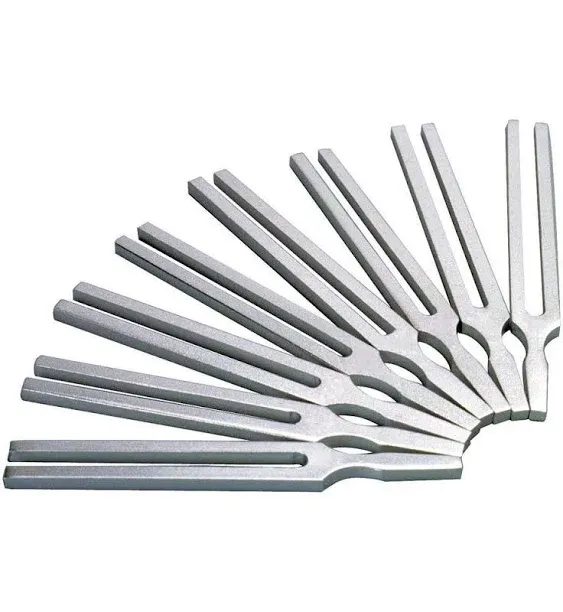 hand2mind United Scientific Octave Tuning Forks, Set of 8