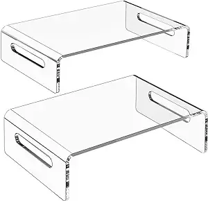 Zimilar 2 Pack Monitor Stand Riser