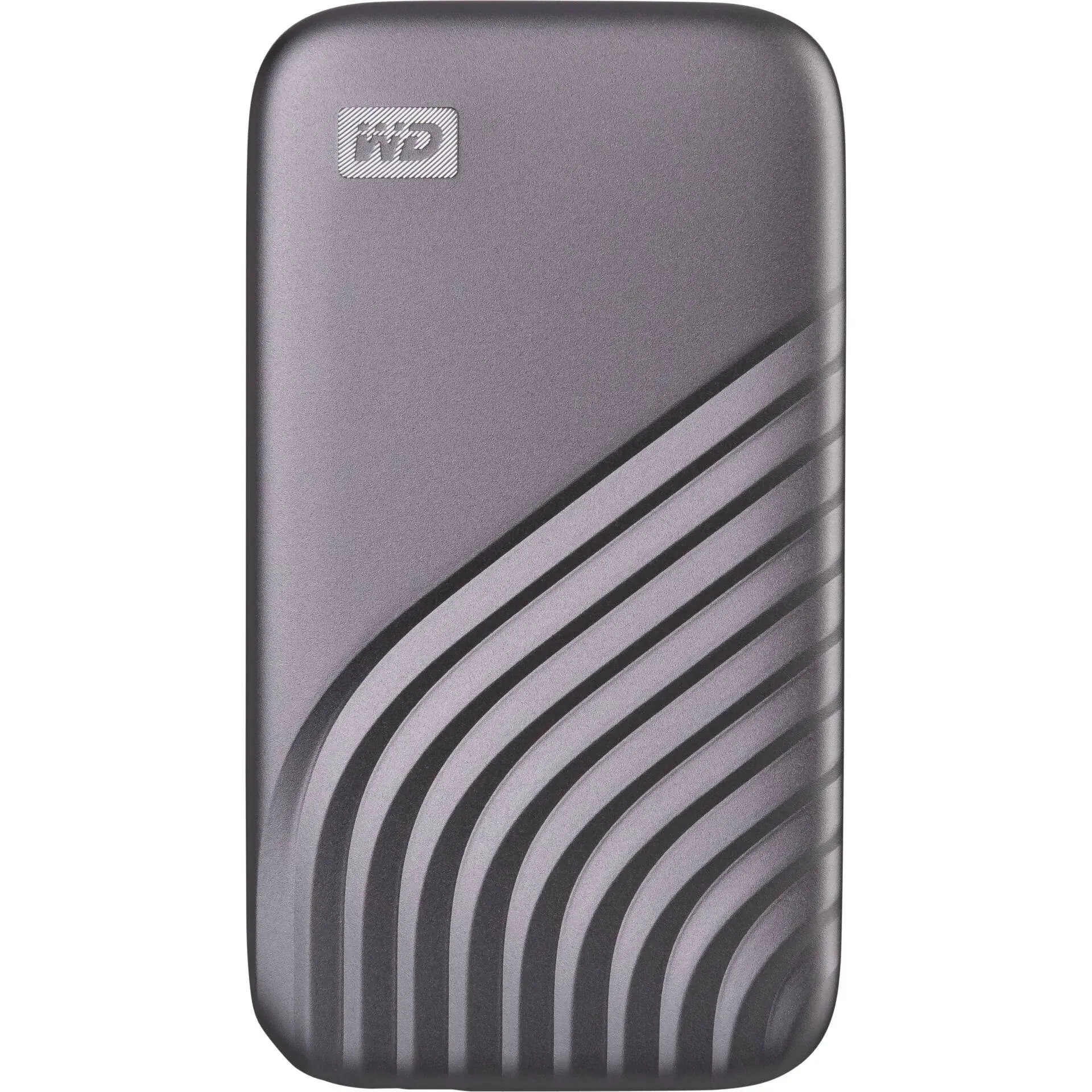 WD - My Passport 500GB External USB Type-C Portable SSD - Space Gray