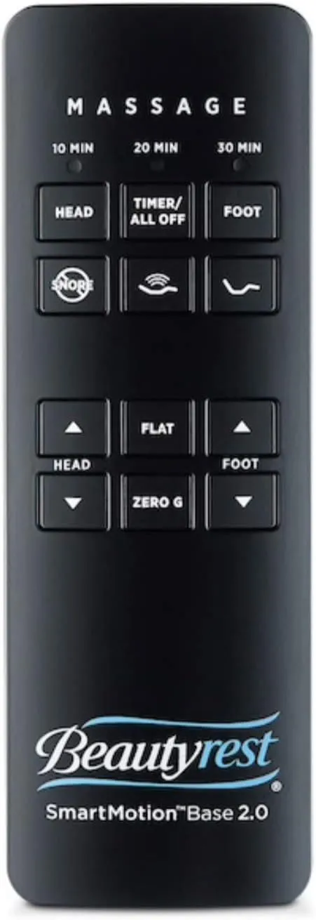 Beautyrest SmartMotion 2.0 Replacement Remote for Adjustable Bed