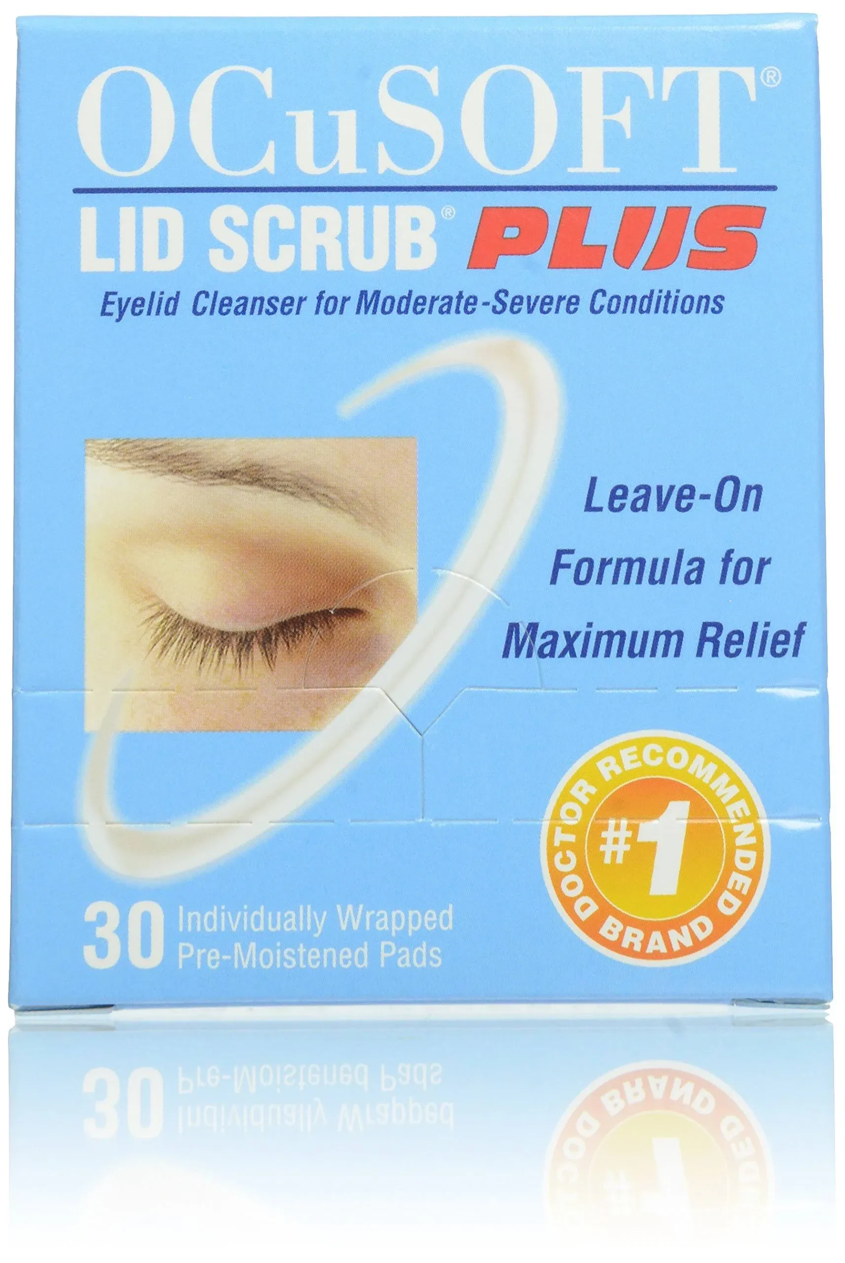 Ocusoft Lid Scrub Plus Size 30ct Ocusoft Lid Scrub Plus 30ct