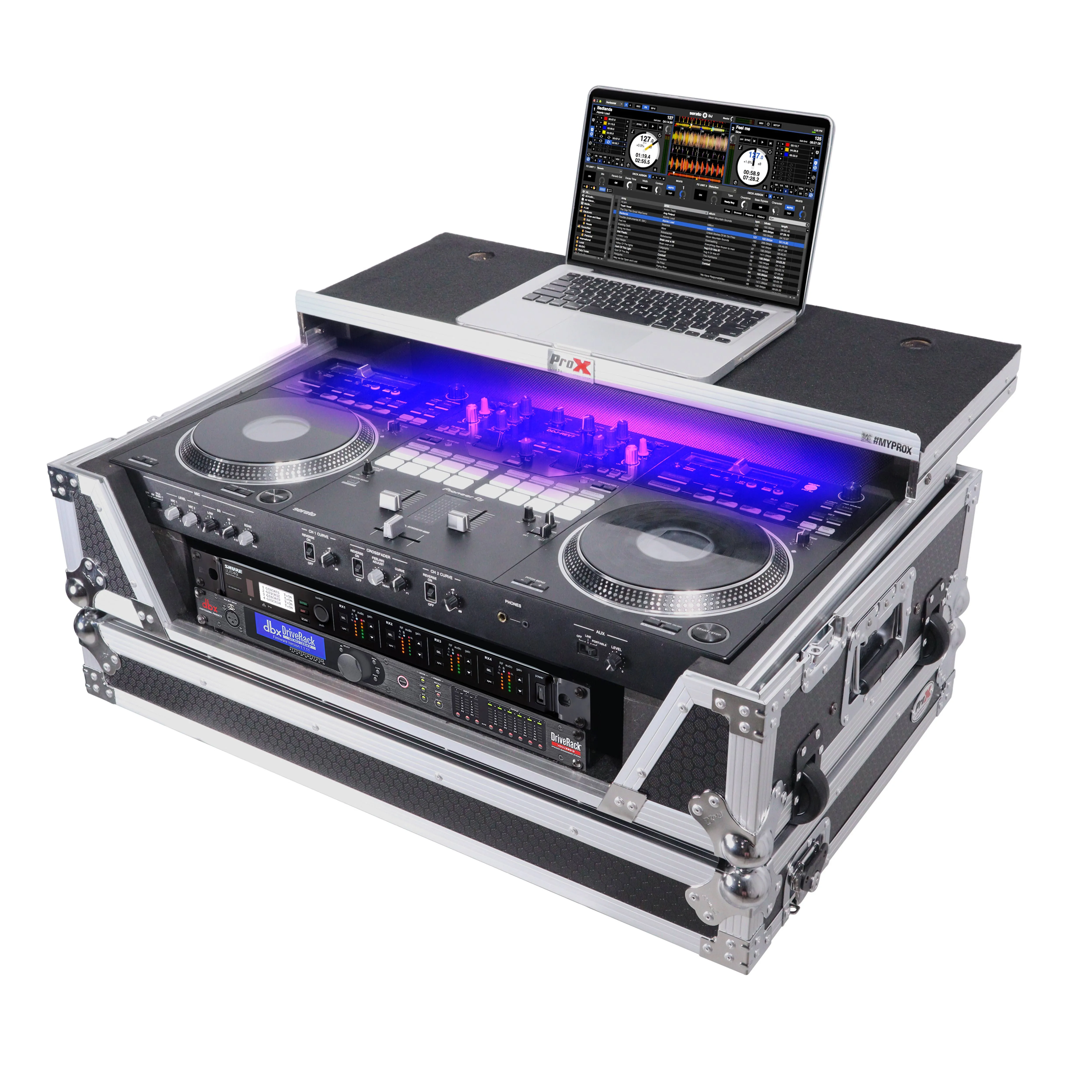 ProX ATA Style Flight Case for Pioneer DDJ-REV7 & DDJ-1000 SRT DJ Controller