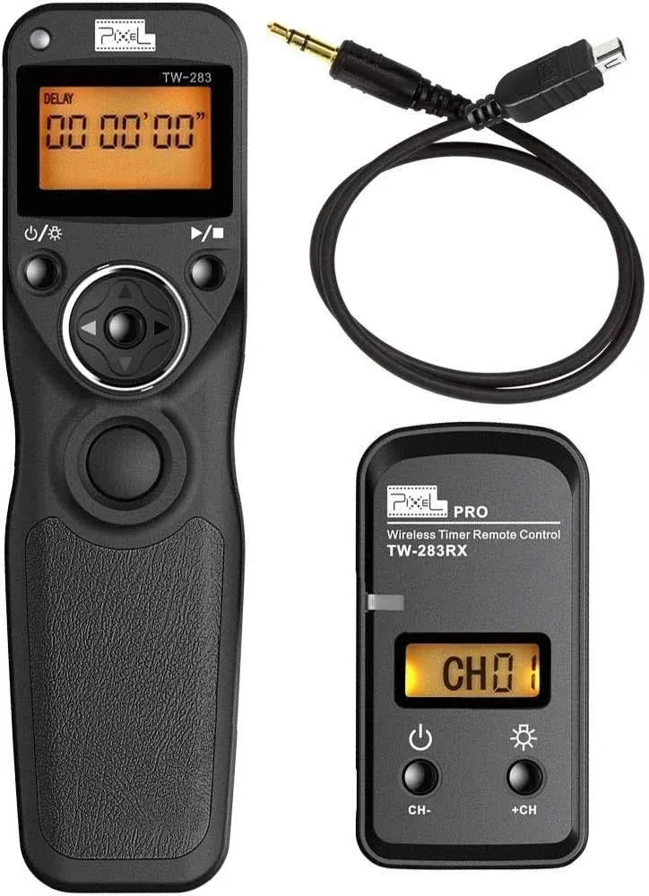 Pixel Timer Shutter Release Remote Control Tw283-Dc2 Remote Release for Nikon ...