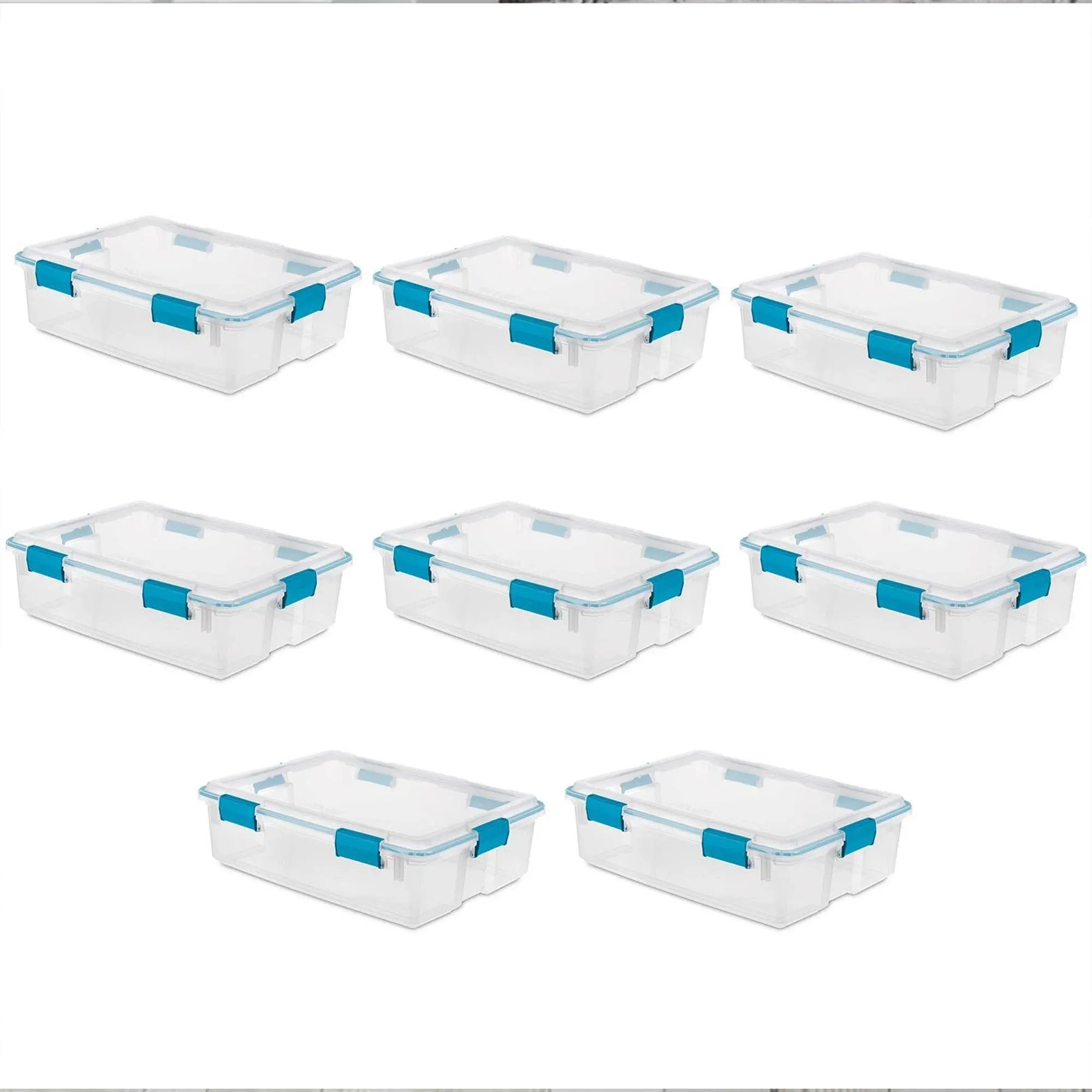 Sterilite Clear Gasket Box