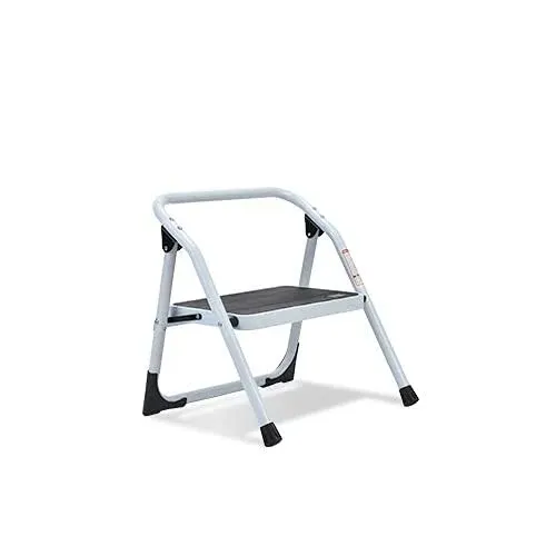 1step Ladder Folding Step Stool With Antislip Sturdy And Wide Pedal Stepladder M