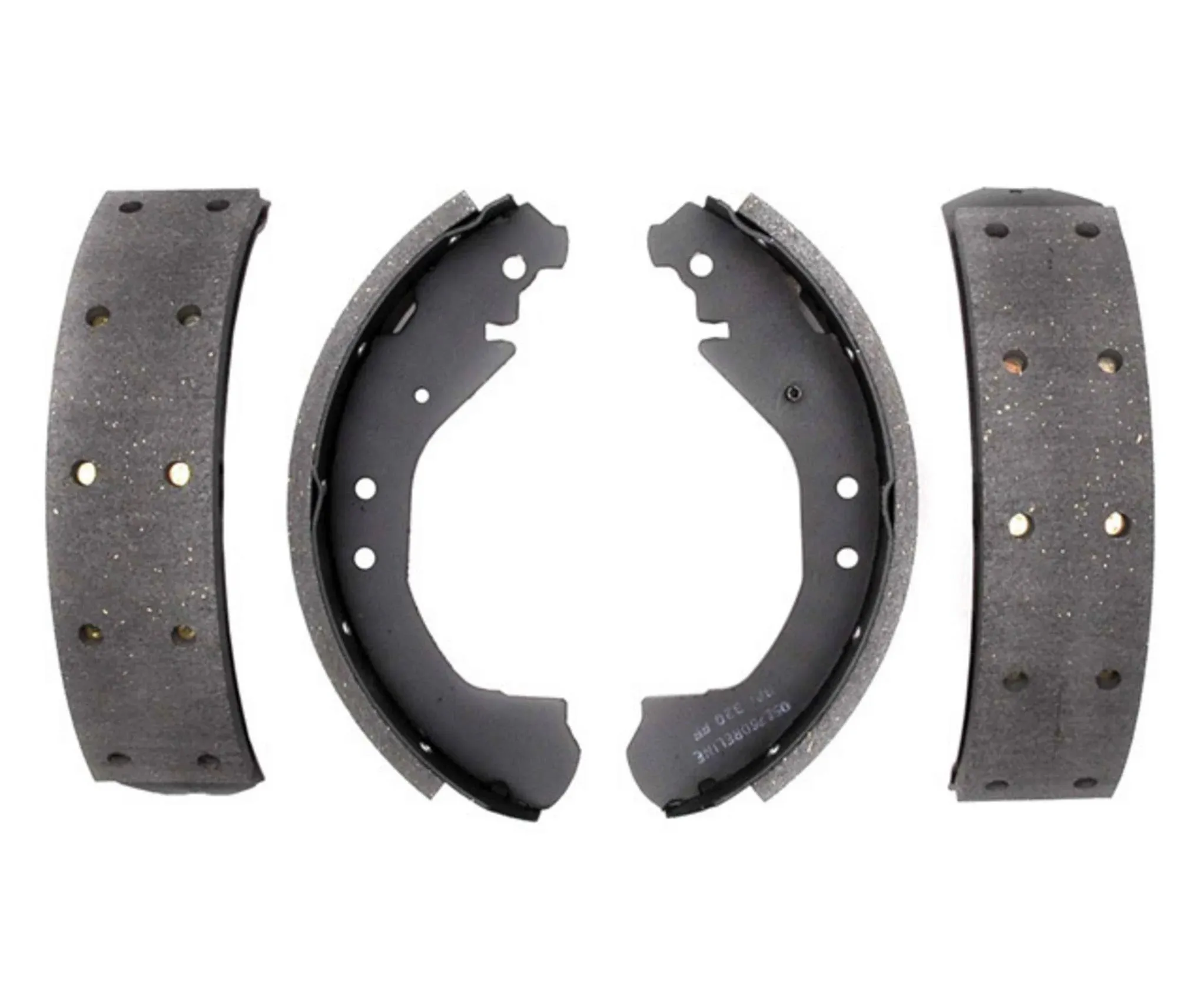 Raybestos Element3 Replacement Rear Drum Brake Shoes Set - For Select Year Chevrolet and GMC Pickup Truck Models (675PG)