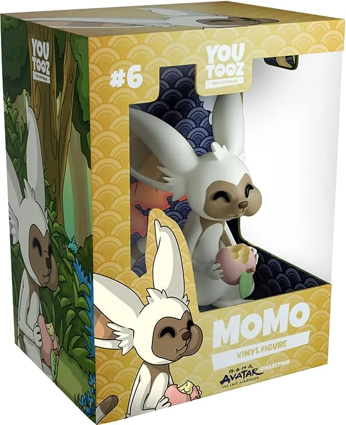 YouTooz Momo Vinyl Figure, 3.4" Momo from Avatar The Last Airbender, High Detailed Collectible Figure Avatar The Last Airbender Collection