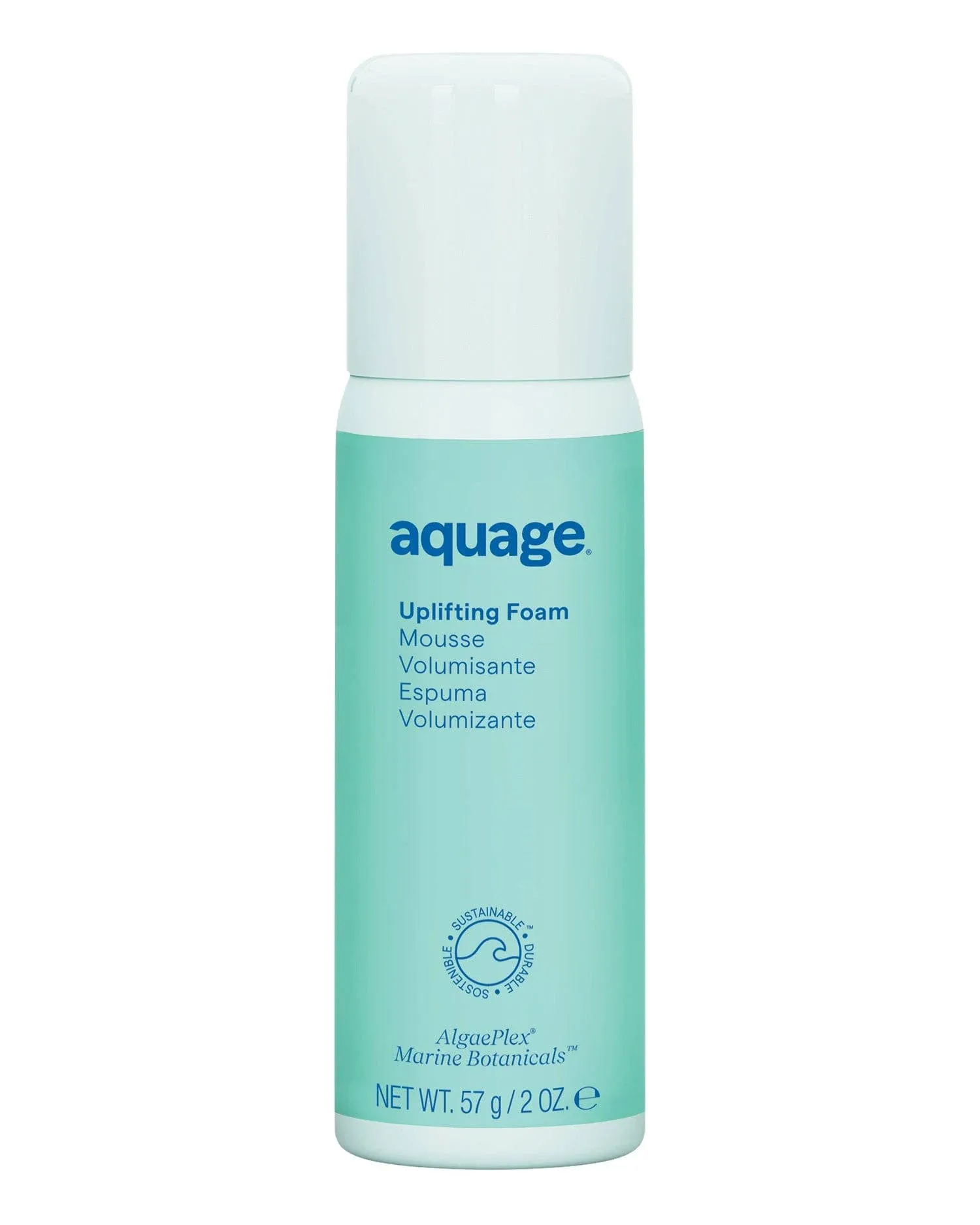 Aquage Uplifting sustainable Hair Foam with AlgaePlex and Marine Botanicals 8 oz