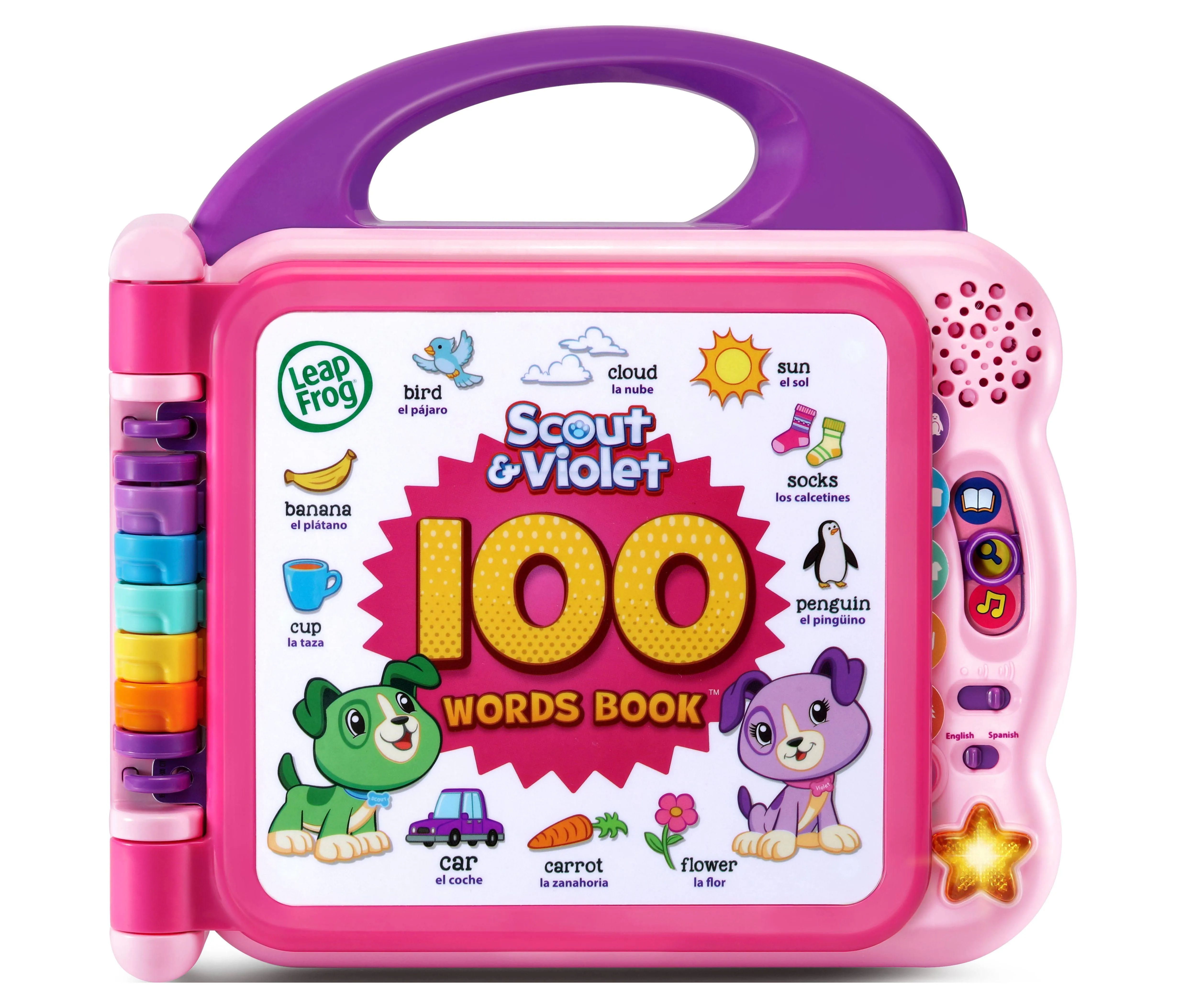 LeapFrog Scout and Violet 100 Words Book (Amazon Exclusive), Purple