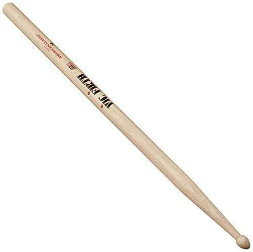 Vic Firth 2B drum sticks hickory 2B with wooden tip | Bax Music