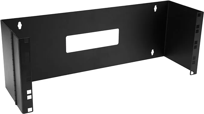 StarTech.com WALLMOUNTH4 4U 19in Hinged Wall Mounting Bracket for Patch Panels