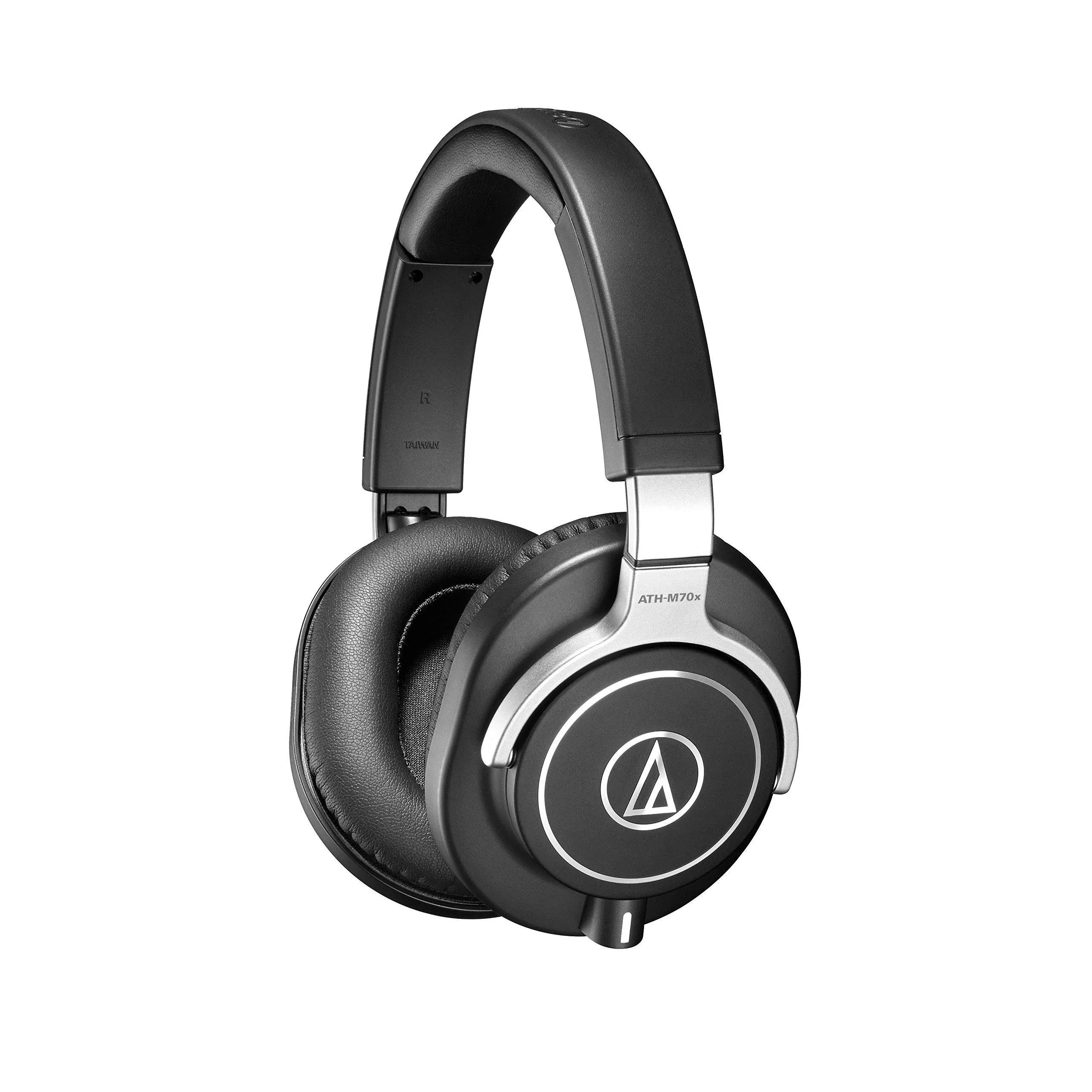 Audio-Technica ATH-M70X Closed-Back Dynamic Professional Studio Monitor Headphones, Black