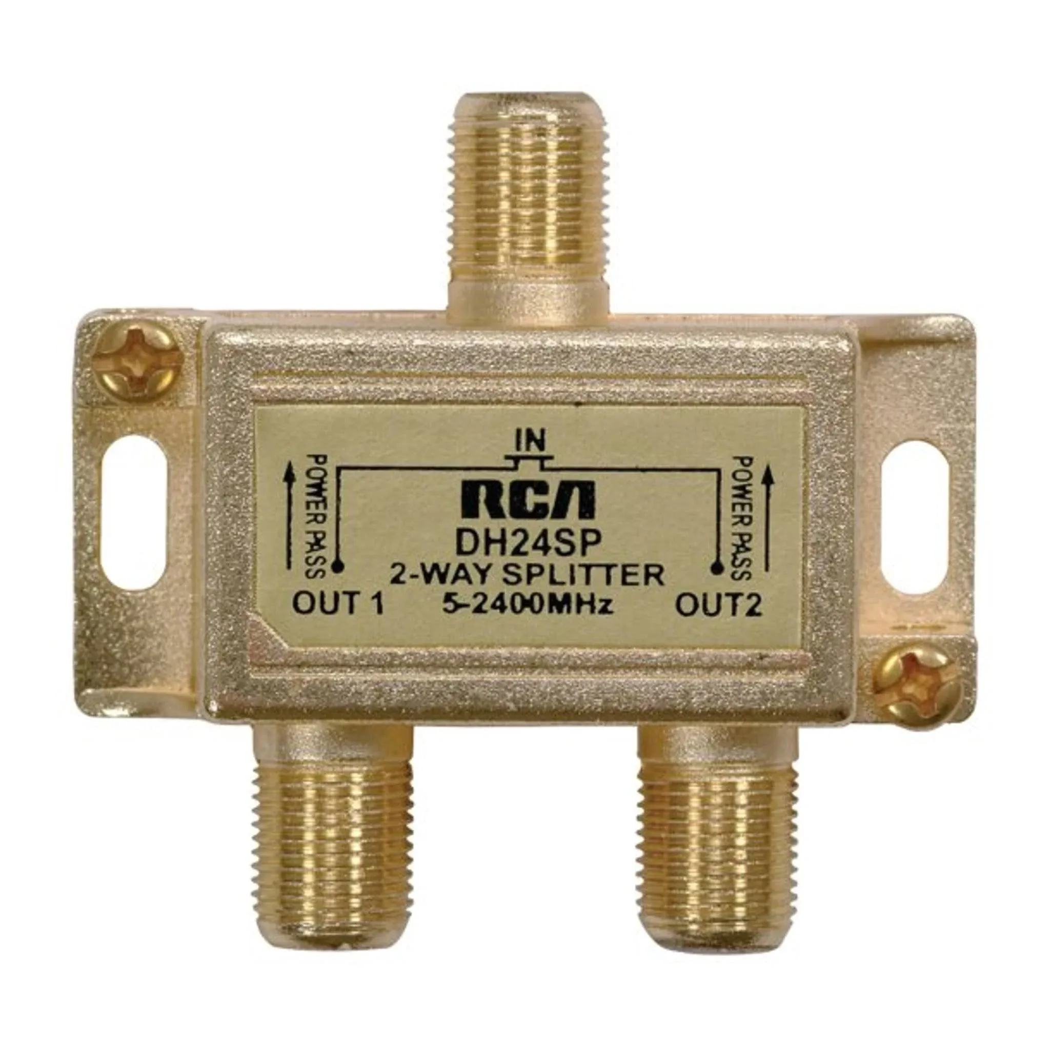 RCA DH24SPF Two Way 3 Ghz Bi-Di Splitter