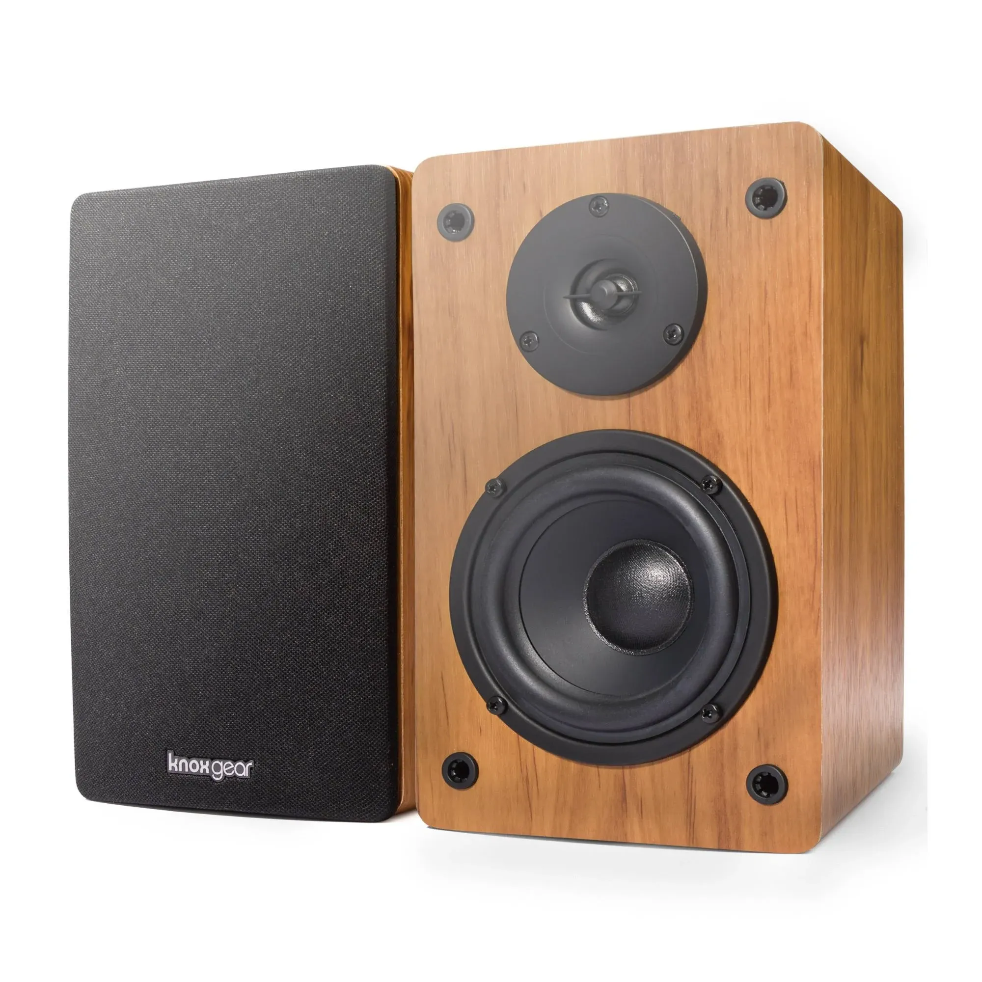 Knox Gear LP1 Powered Bookshelf Bluetooth Speakers