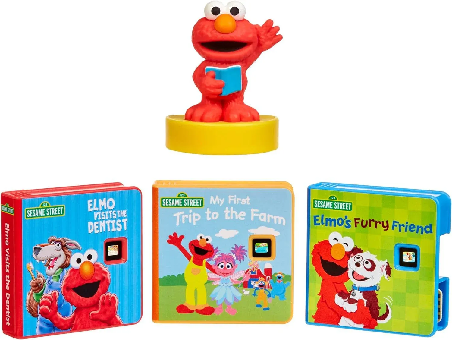 Little Tikes Story Dream Machine Sesame Street Elmo & Friends Story Collection, Books, Audio, Character, Toy Gift, Toddlers, Kids Girls Boys Ages 3+