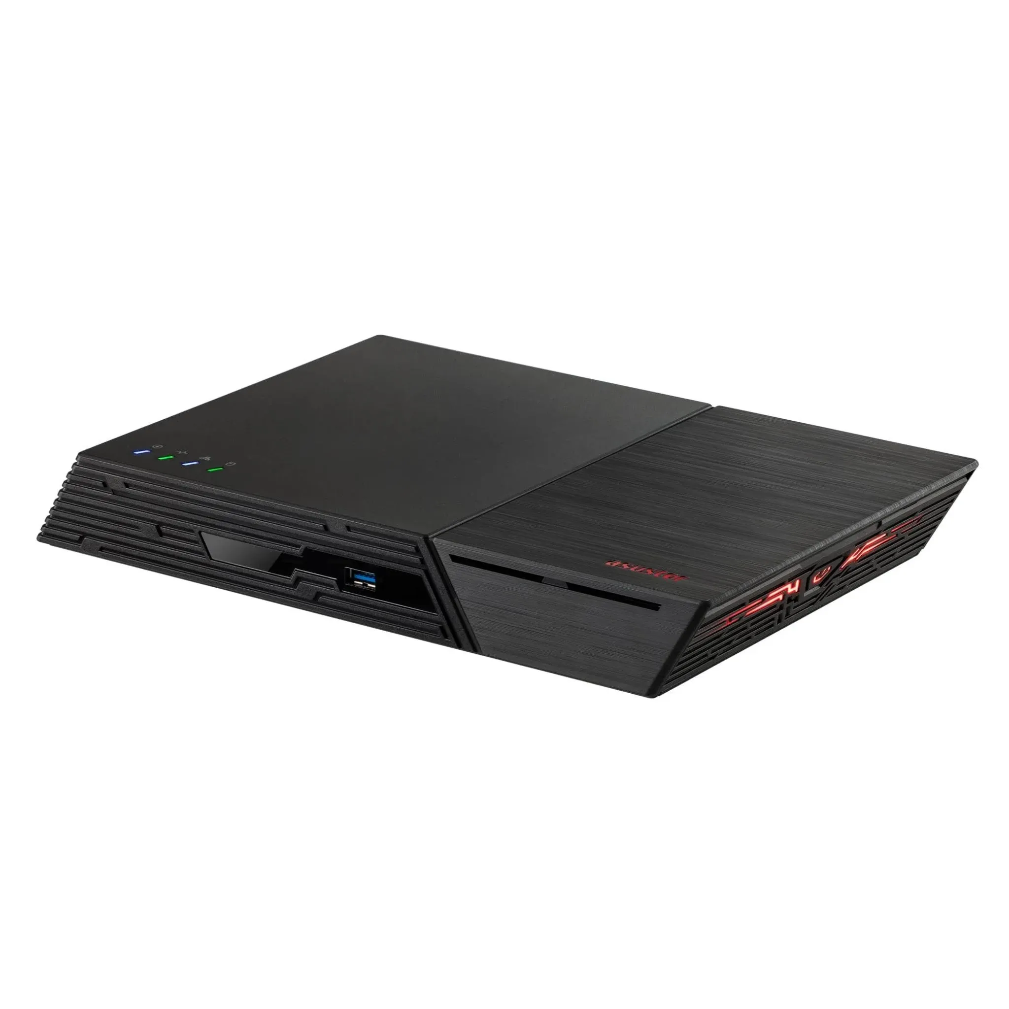 Asustor Flashstor 6 FS6706T - 6 Bay All-SSD NAS Storage, Quad Core 2.0GHz, Six M.2 SSD Slots, Dual 2.5GbE Ports, 4GB RAM DDR4, Computer Network Attached Storage (Diskless)