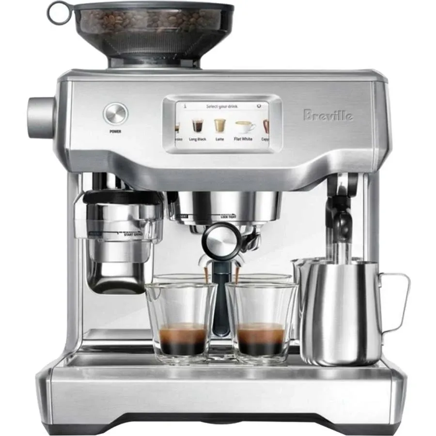 Breville Oracle Touch Espresso Machine Brushed Stainless Steel