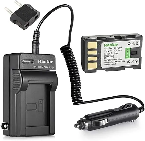 Kastar Battery AC Travel Charger for Panasonic DMW-BLF19E &amp; Sigma SD Quattro