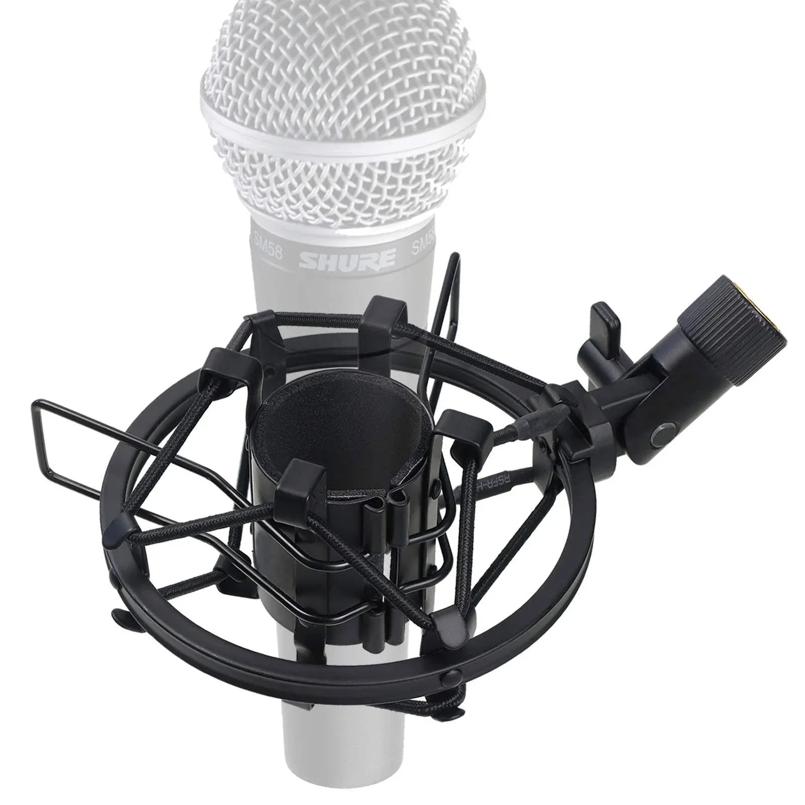 SUNMON SM58 Microphone Shock Mount Holder for Reduces Vibration and Noise ...