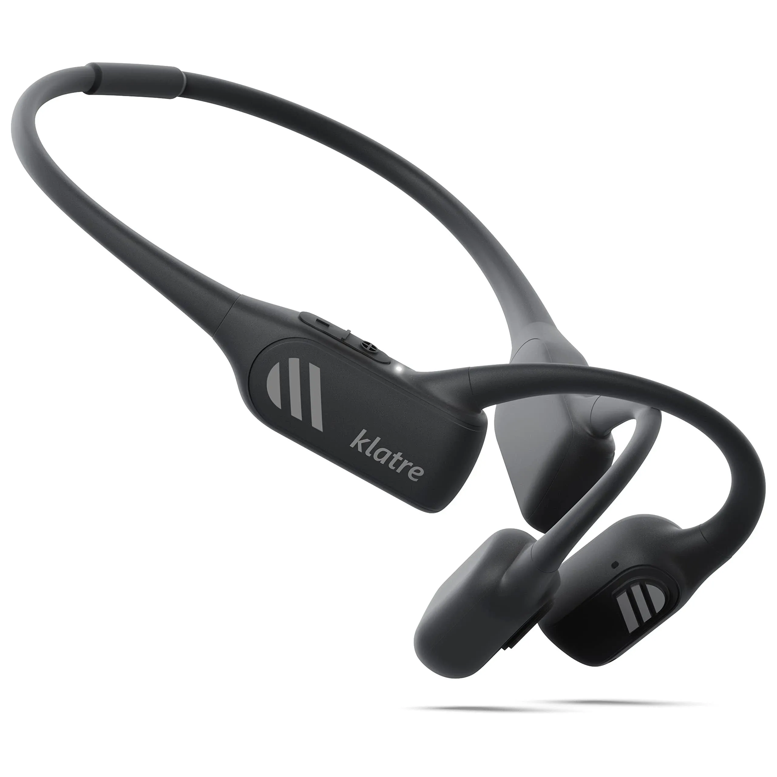 klatre LS1 Open Ear Bone Conduction Headphones Bluetooth 5.2 | Sweatproof and Water Resistant | Wireless Bone Conduction Sport Headset with Dual MIC