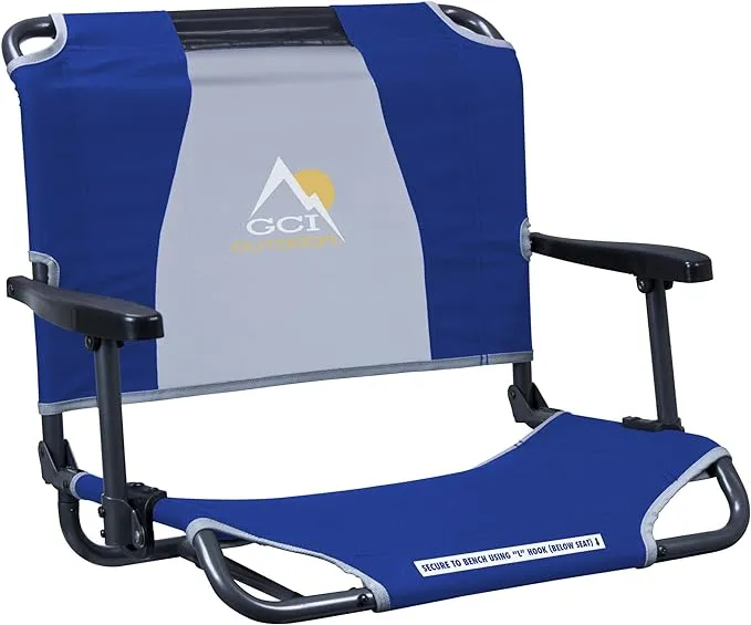 GCI Outdoor Big Comfort Stadium Chair With Armrests