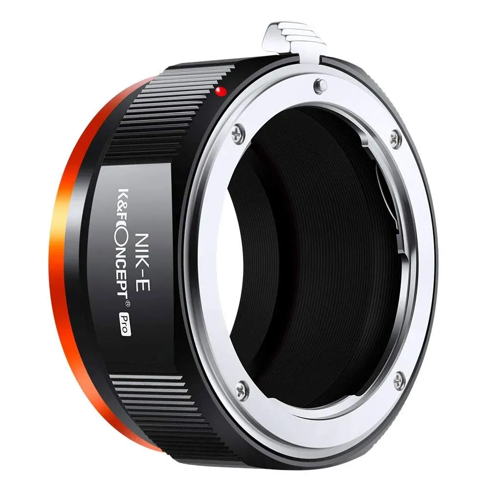 K&amp;F Concept Lens Adapter for Nikon F Mount Lens to Sony E NEX Mirrorless Cameras