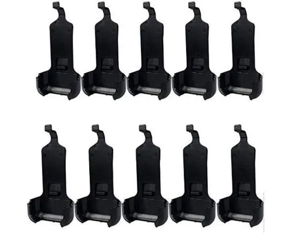 Original Walkie Talkie Belt Clip Compatible with Two Way Radio WLN KD-C1 Radtel RT-10 Luiton LT-316 TIDRADIO TD-M8 Retevis RT22 RT22S Zastone X6 Zeadio ZS-B1 NKTECH NK-U1 Radioddity R1 (10 Pack)