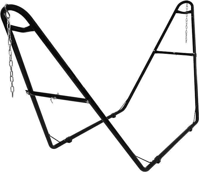 Sunnydaze Decor Universal Multi-Use Heavy-Duty Steel Hammock Stand