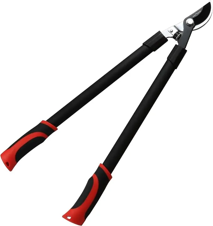 FLORA GUARD 26-Inch Bypass Lopper, Makes Clean Professional Cuts, 1.25-Inch Cutting Capacity, Tree Trimmer and Branch Cutter Featuring Sturdy