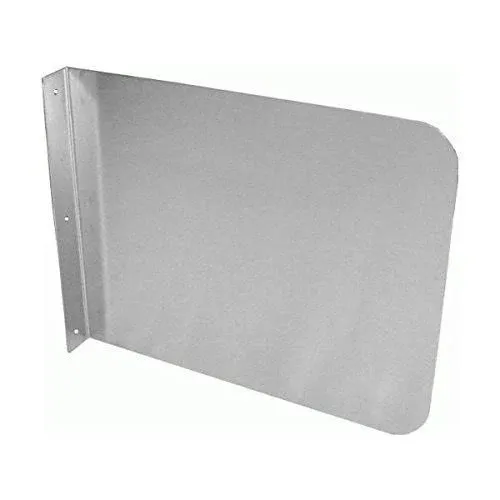 Stainless Steel Splash Guard - 26" x 12" Wall Mount - for Commercial Restaurant ...