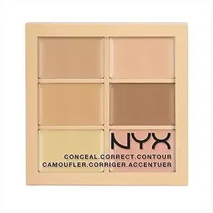 NYX Conceal Correct Contour Palette 3CP01 Light (0.05 Oz)