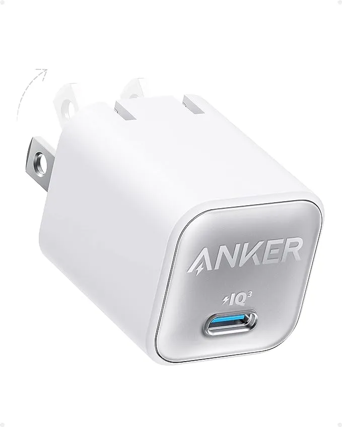 Anker 511 Charger (Nano 3, 30W) Aurora White