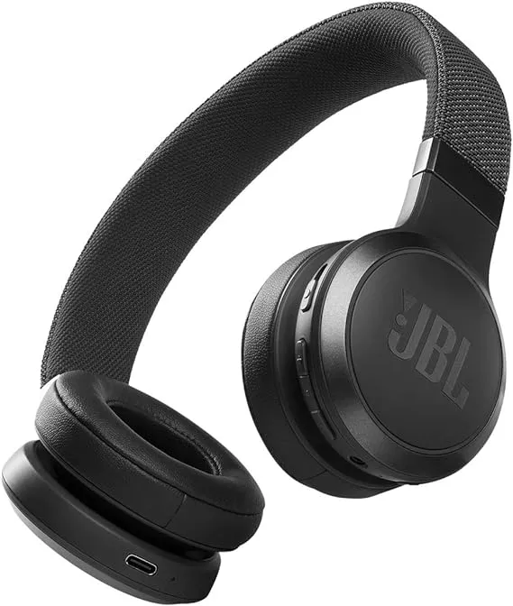 JBL Live 460NC - Wireless On-Ear Noise Cancelling Headphones - Black