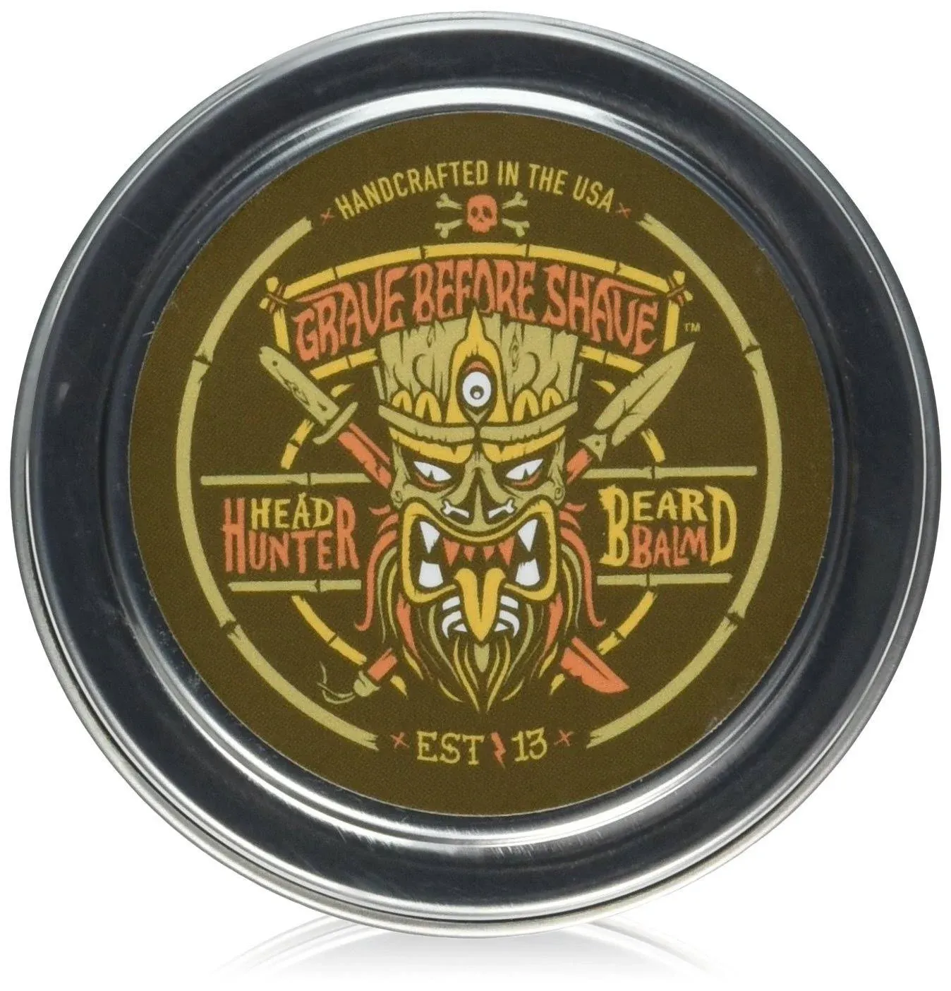 Grave Before Shave™ Head Hunter Beard Balm (Tropical summer aroma) (2 oz.)