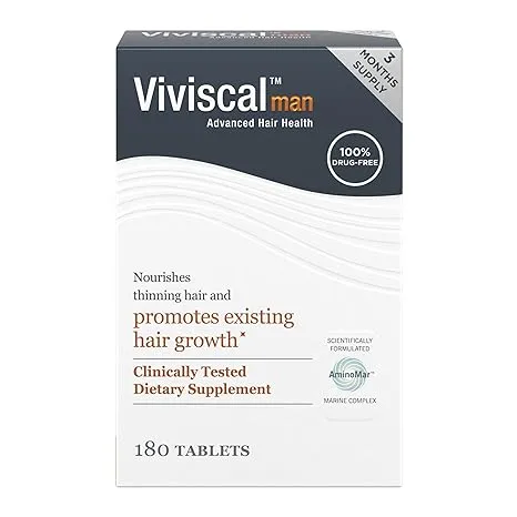 Viviscal - Suplementos para el crecimiento del cabello para mujer, con complejo de colágeno patentado