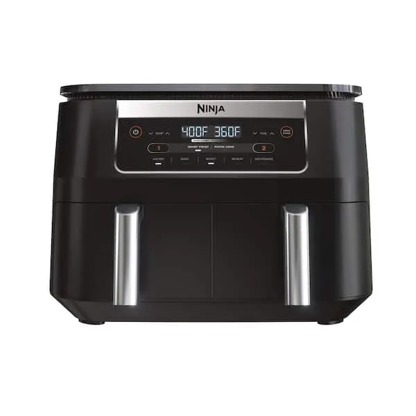 Ninja Foodi 6-Quart Capacity 5-in-1 DUALZONE Air Fryer DZ090 Black BRAND NEW