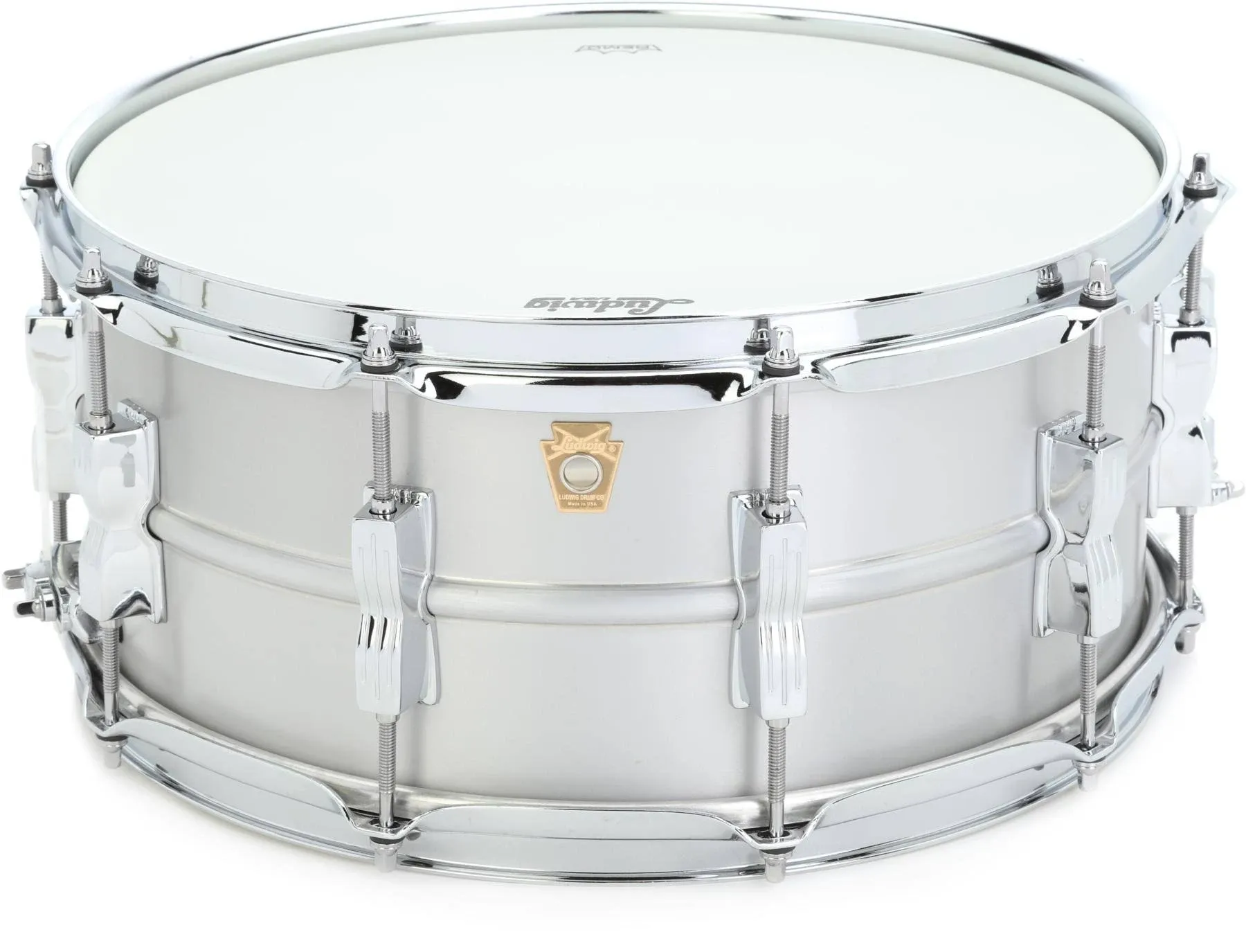 Ludwig Acro Aluminum Snare Drum 14 x 6.5 in.