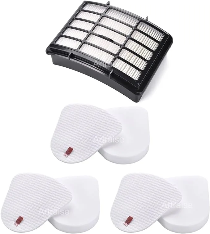 Artraise 3 Pack Filters for Shark Navigator Lift-Away Nv350, Nv351, Nv352, Nv355, Nv360, Nv370, Uv440, Uv490, UV540 Vacuum- Xff350 Xhf350