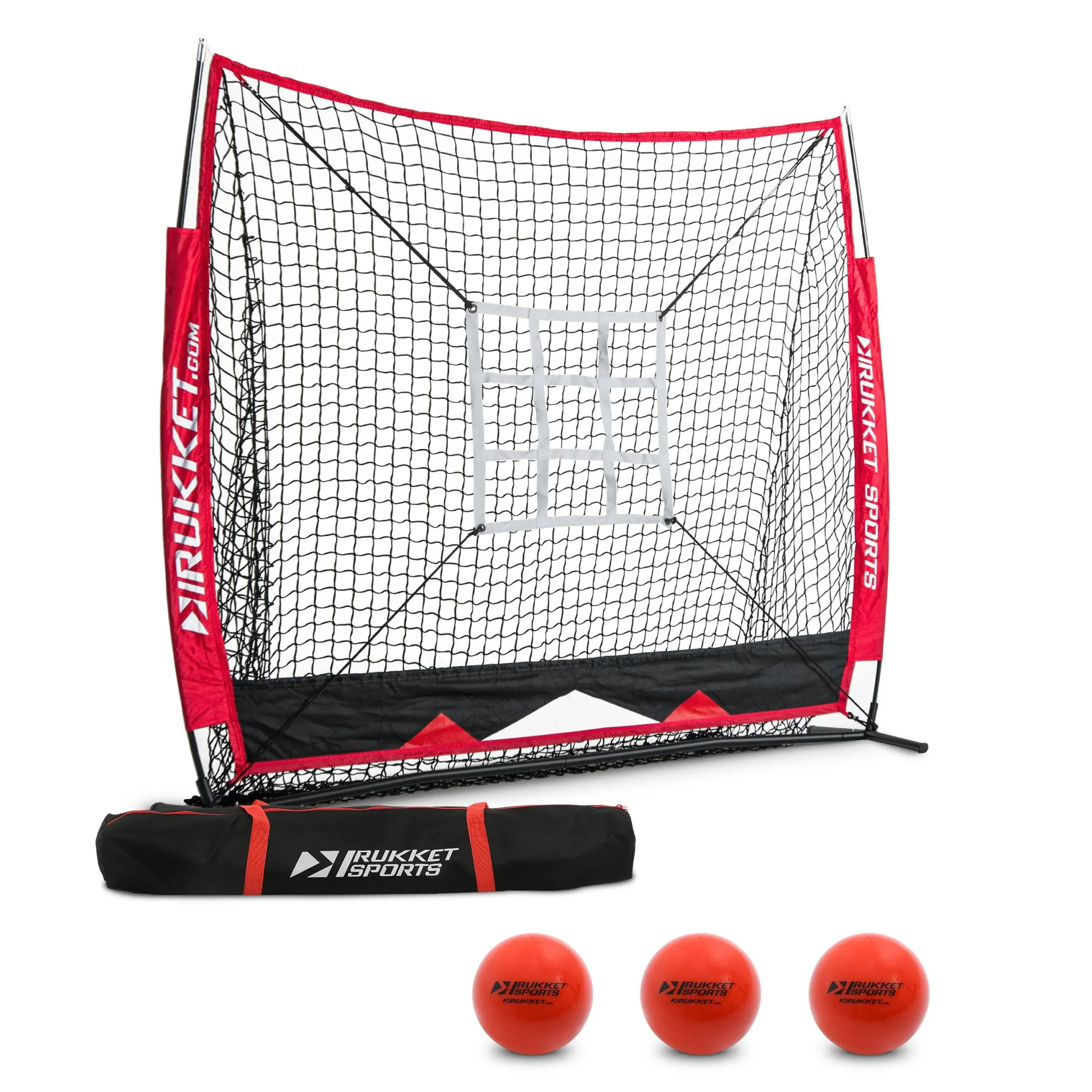 Rukket 5x5 Baseball &amp; Softball Net | Practice Hitting, Pitching, Batting and ...